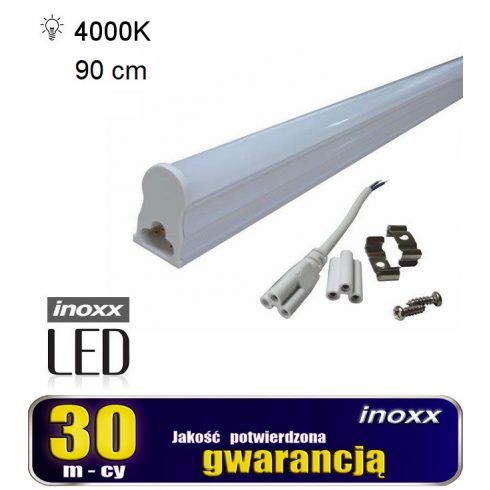 T5 LED linearna fluorescentna cijev 90cm 14w neutralna 4000k integrirana s nadgradnom svjetiljkom