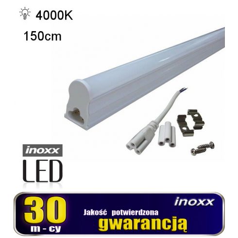 T5 LED linearna fluorescentna cijev 150cm 22w neutralna 4000k integrirana sa svjetiljkom za površinsku montažu