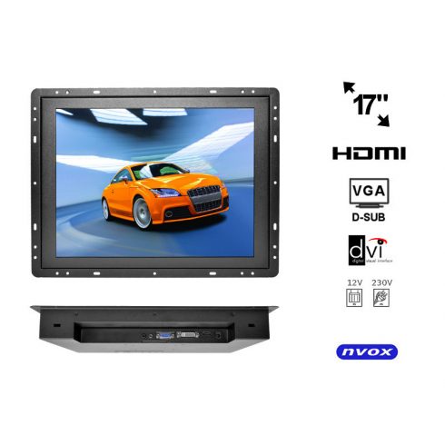 LED monitor otvorenog okvira 17 inča VGA HDMI USB 230v