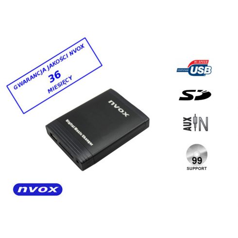 Digitalni izmjenjivač MP3 USB SD emulator HONDA ACURA 2005... (NVOX NV1086M HONDA 1 ACURA 2005)