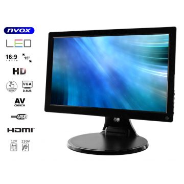   IPS LED zaslon osjetljiv na dodir 15,6 inča full hd vga hdmi usb av 12v 230v