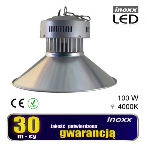 LED industrijska svjetiljka 100w visokog otvora blende COB 4000k neutralna 10.000lm