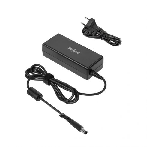 Rebel strujni adapter sa strujnim kablom za HP laptop 90 W / 19 V / 4,62 A / 7,4x5,0x12 mm