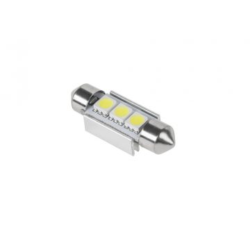   LED žarulja za auto (Canbus) SV8.5 11x36mm 3x5050 SMD, bijela