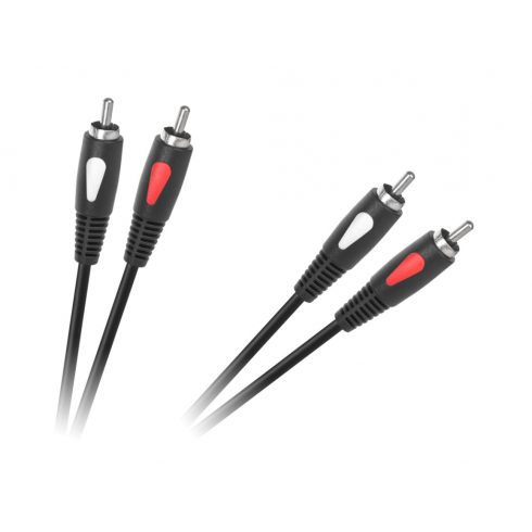 2RCA-2RCA kabel 0,5 m Cabletech Eco-Line