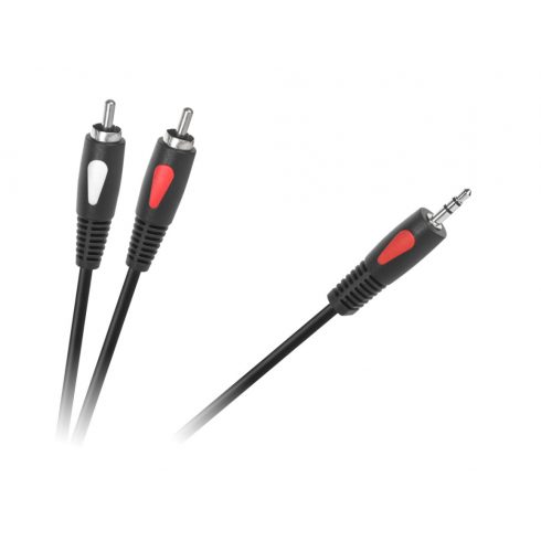 Kabelska utičnica 3,5 - 2RCA 10m Cabletech Eco-Line