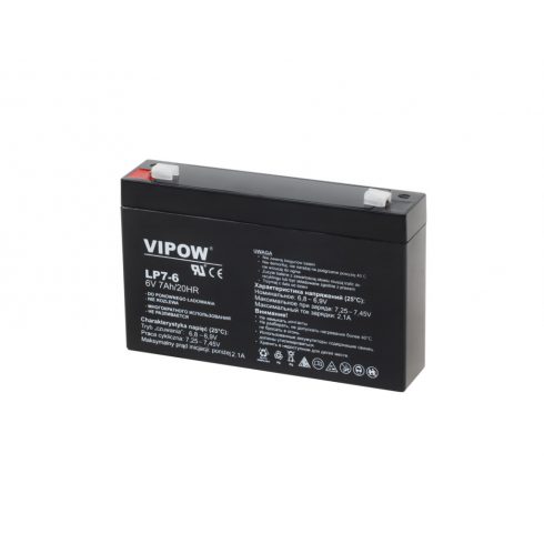 VIPOW gel baterija 6V 7Ah