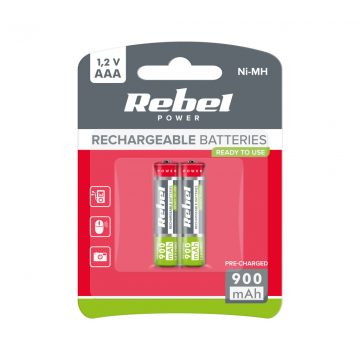 REBEL HR03 900 mAh Ni-MH baterije 2 kom/kutija