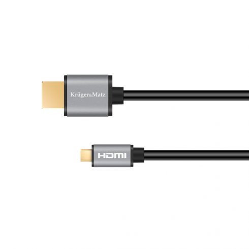 HDMI - mikro HDMI kabel 1,8 m Kruger & Matz Basic