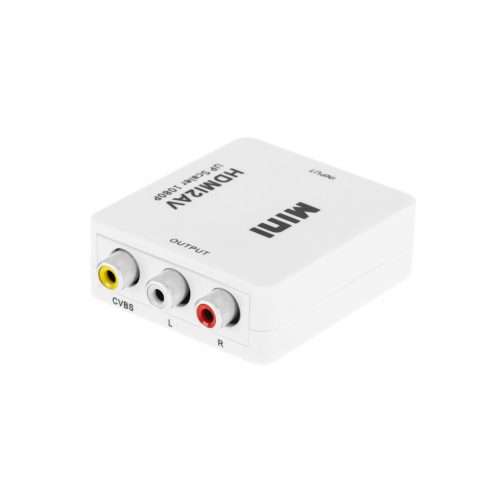 Pretvarač signala HDMI utičnica - AV utičnica - CHINCH CVBS + AUDIO