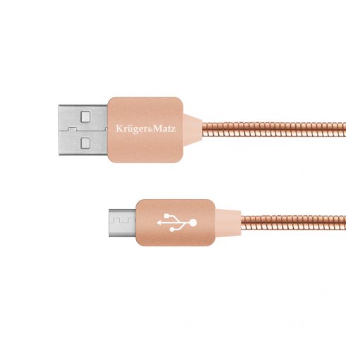 USB - micro USB kabel 1 m Kruger&Matz