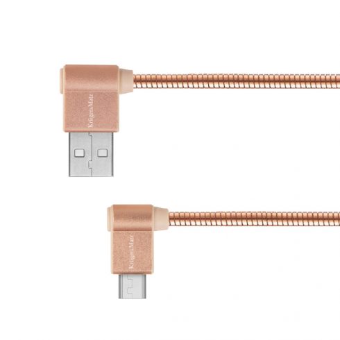 USB kabel - kutni utikač tipa C, 1 m 3A Kruger&Matz