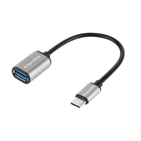 Adapter USB 3.0 A utičnica - Type C USB OTG utikač Kruger&Matz Basic