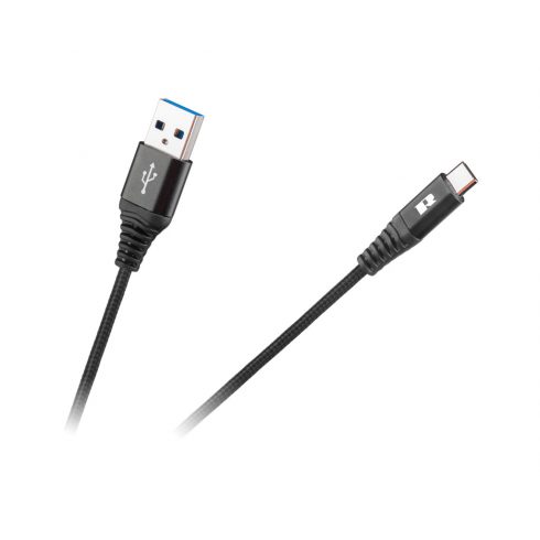 REBEL USB - Type C USB kabel 50 cm crni