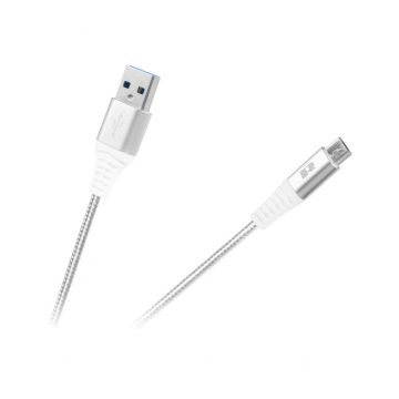 USB - USB micro REBEL kabel 50 cm bijeli