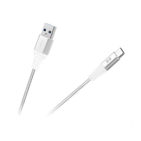 REBEL USB - Type C USB kabel 50 cm bijeli