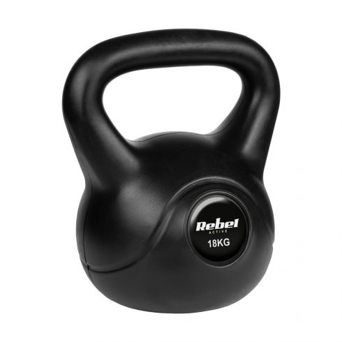 Bitumenski kettlebell 18 kg REBEL ACTIVE