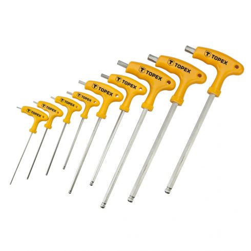 T-tip Torx ključeva T10-T50, set od 9 kom