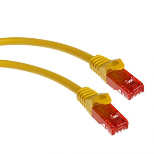 MCTV-301 Y 47267 Patch kabel UTP cat6 utikač-utikač 1m žuti