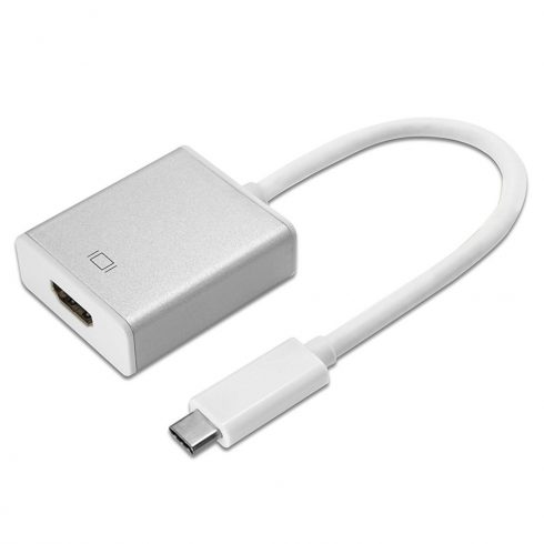 Maclean USB Type-C adapter, HDMI 1080p 4k@30Hz HDCP 2.2, metalno kućište MCTV-841