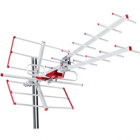 Maclean DVB-T/T2 HEVC TV antena, pasivna, vanjska kombinirana, Lte filter, UHF/VHF max 100dB?V, MCTV-855