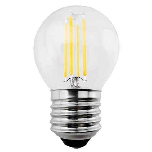 Maclean LED žarulja, E27 LED filament, 6W, 230V, WW topla bijela 3000K, 720lm, retro Edison ukras G45, MCE284