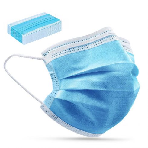 Medicinske maske CE EN 14683:2019 - set - plava 10 kom Promedix PR-280 BFE 98%