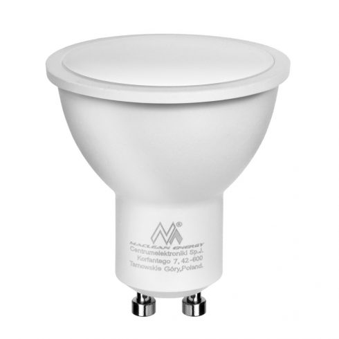 Maclean LED žarulja, GU10, 5W, 220-240V~, 50/60Hz, topla bijela, 3000K, 400 lumena, MCE435 WW