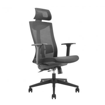   Premium ergonomska uredska stolica s visokim naslonom Ergo Office, max 150kg, ER-414