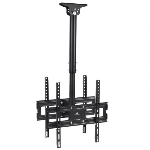 Stropni nosač za TV - dupli Maclean, VESA 400x400, 32"-65", udaljenost od stropa 717-1017mm, max 35kg, MC-944