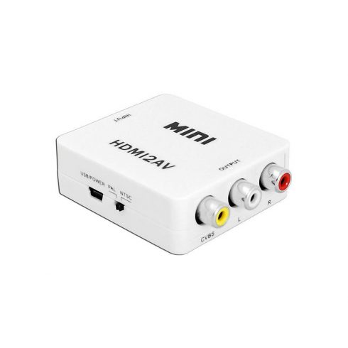 Pretvarač signala HDMI utičnica - AV utičnica - CHINCH CVBS + AUDIO LXHD129