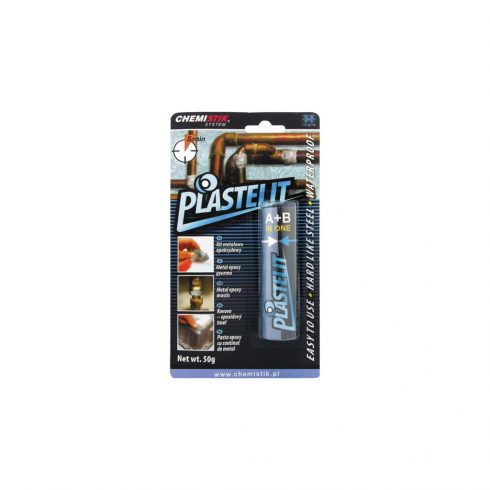 Metal-epoksi kit, plastika 50g