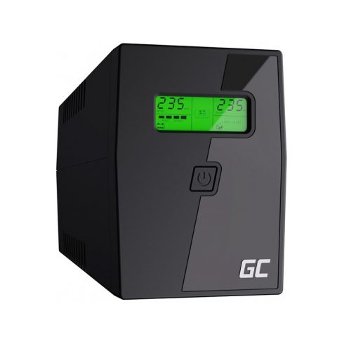 Green Cell PowerProof UPS Micropower 600VA s LCD zaslonom