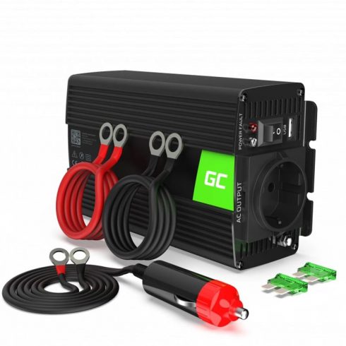 Green Cell - Pretvarač napona Inverter 24V na 230V 300W / 600W Modificirani sinusni val