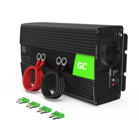 Green Cell - Pretvarač napona Inverter 12V na 230V 1000W / 2000W Modificirani sinusni val