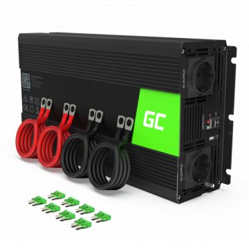   Green Cell - Pretvarač napona Green Cell® 12V na 230V 2000W / 4000W Inverter Čisti sinusni val