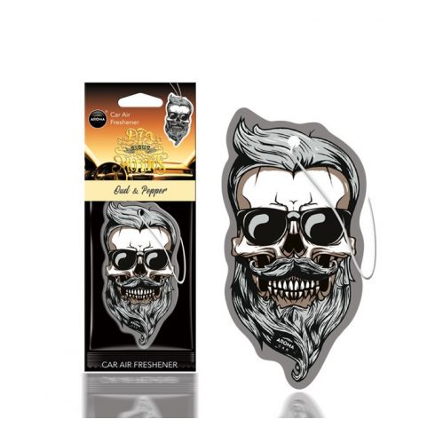 Muertos Oud & Pepper Skull osvježivač zraka