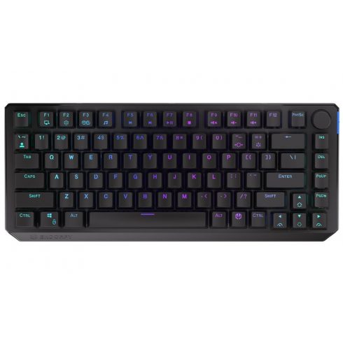 Endorfy gaming tipkovnica Thock 75% Wireless Black /RGB/ black sw. / bežični / mehanički / US lay. / skraćeno /crno