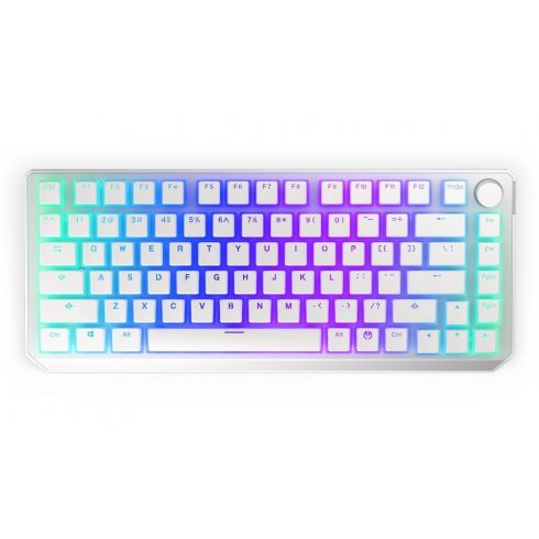 Endorfy gaming tipkovnica Thock 75% Wireless Red Onyx White Pudding / RGB / red sw. / bežični / meh. /US/ skraćeno /bijelo