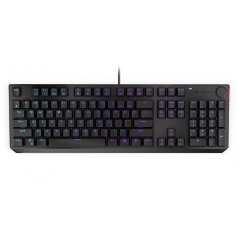 Endorfy gaming tipkovnica Thock Blue / USB / blue sw. / žica / meh. / SAD / / PBT dvostruke tipke / crni RGB