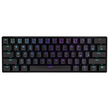   Endorfy gaming tipkovnica Thock Compact RD RGB /USB/ red sw. / bežični / mehanički / CZ/SK raspored / mini / crni RGB