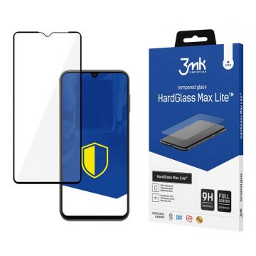   3mk HardGlass Max Lite - kaljeno staklo za Samsung Galaxy A14 (crno)