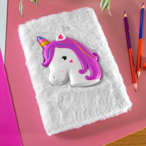 Notebook squish UNICORN krzneni