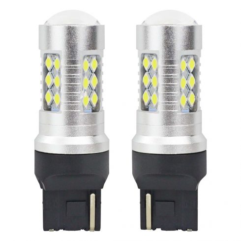 LED žarulje canbus 3030 24smd t20 7440 w21w bijele 12v 24v amio-01173