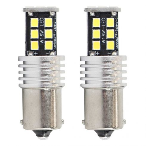 LED žarulje canbus 2835 15smd 1156 ba15s p21w r10w r5w bijele 12v 24v amio-01293