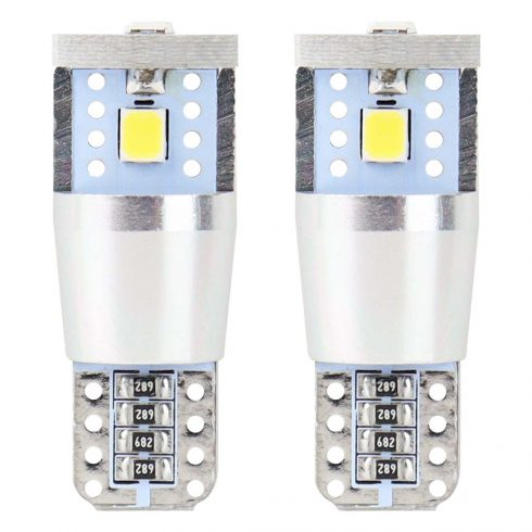 LED žarulje canbus 3smd 2835 t10e w5w alu bijele 12v 24v amio-01637