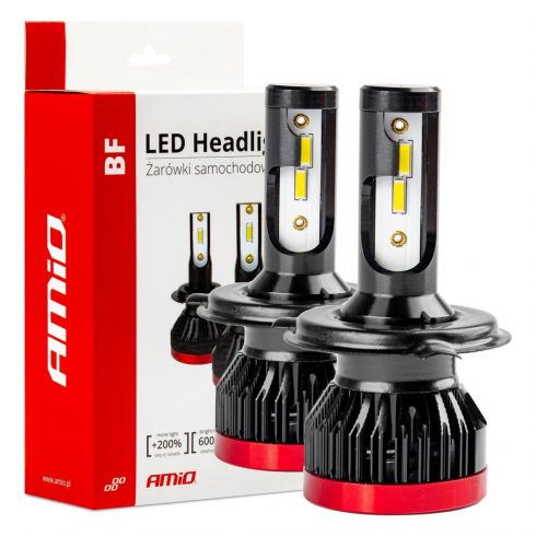 LED žarulje za auto bf serija h4/h19 6000k canbus amio-02241