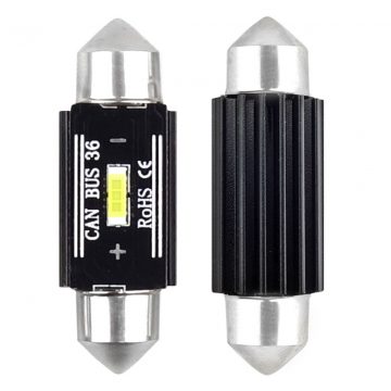   LED žarulje canbus 1860 1smd ultrabright festoon c5w c10w c3w 36mm bijela 12v 24v amio-02442