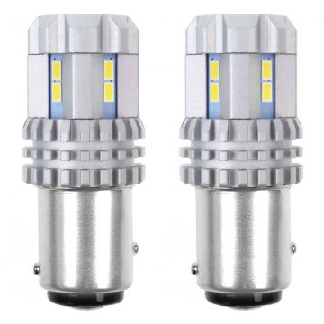   LED žarulje canbus 3020 22smd ultrabright 1157 bay15d p21/5w bijele 12v 24v amio-02450