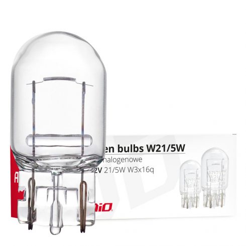 Halogene žarulje t20 w21w w3x16d 12v 10 kom amio-02551